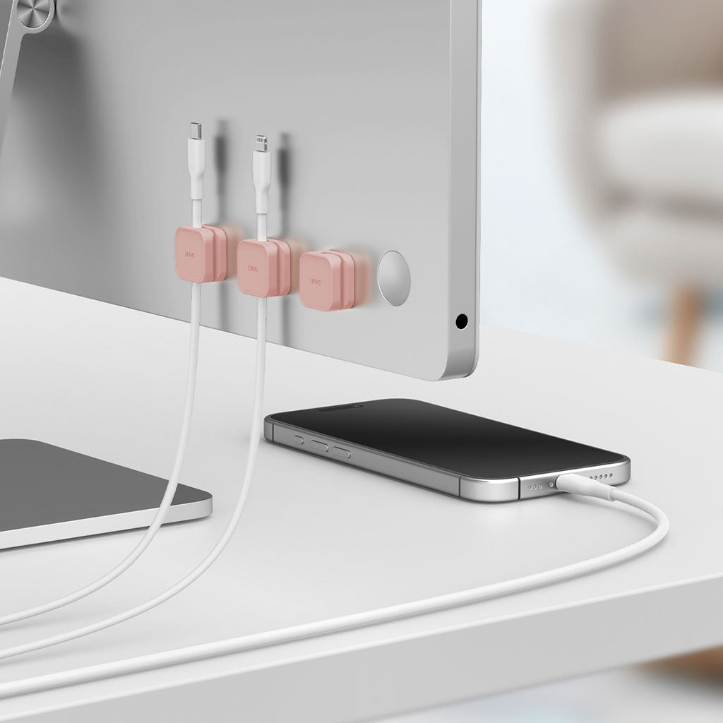 Uniq POD Organizador de Cables Adhesivo 8-en-1