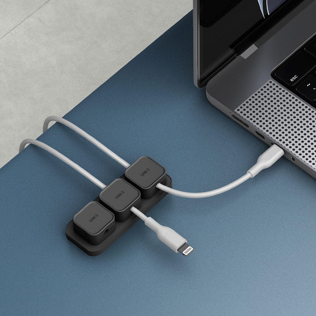 Uniq POD Organizador de Cables Magnético con Base