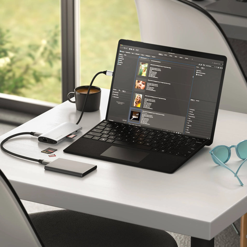 Adaptador Multipuerto USB-C 8K con Ethernet V3 - Satechi