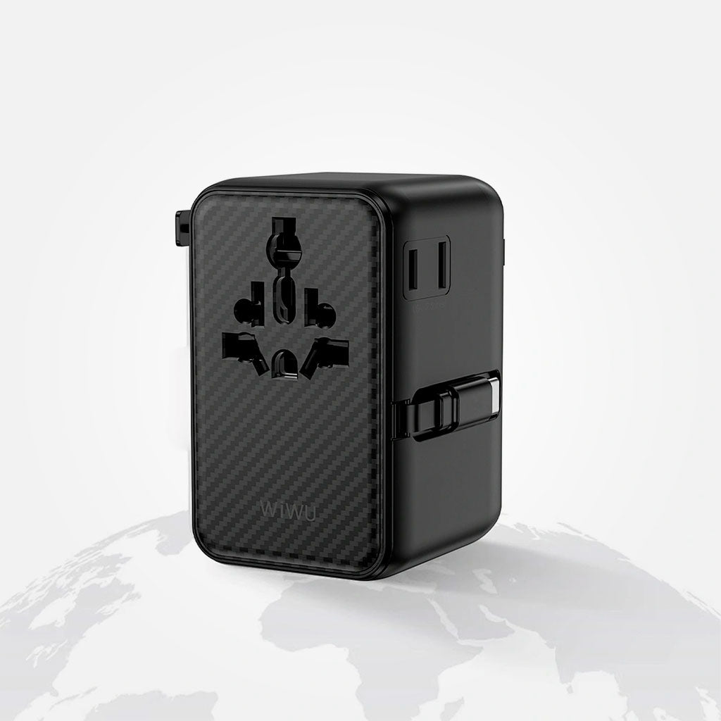 Cargador Universal viajero de 70W GaN con carga rápida - Wiwu