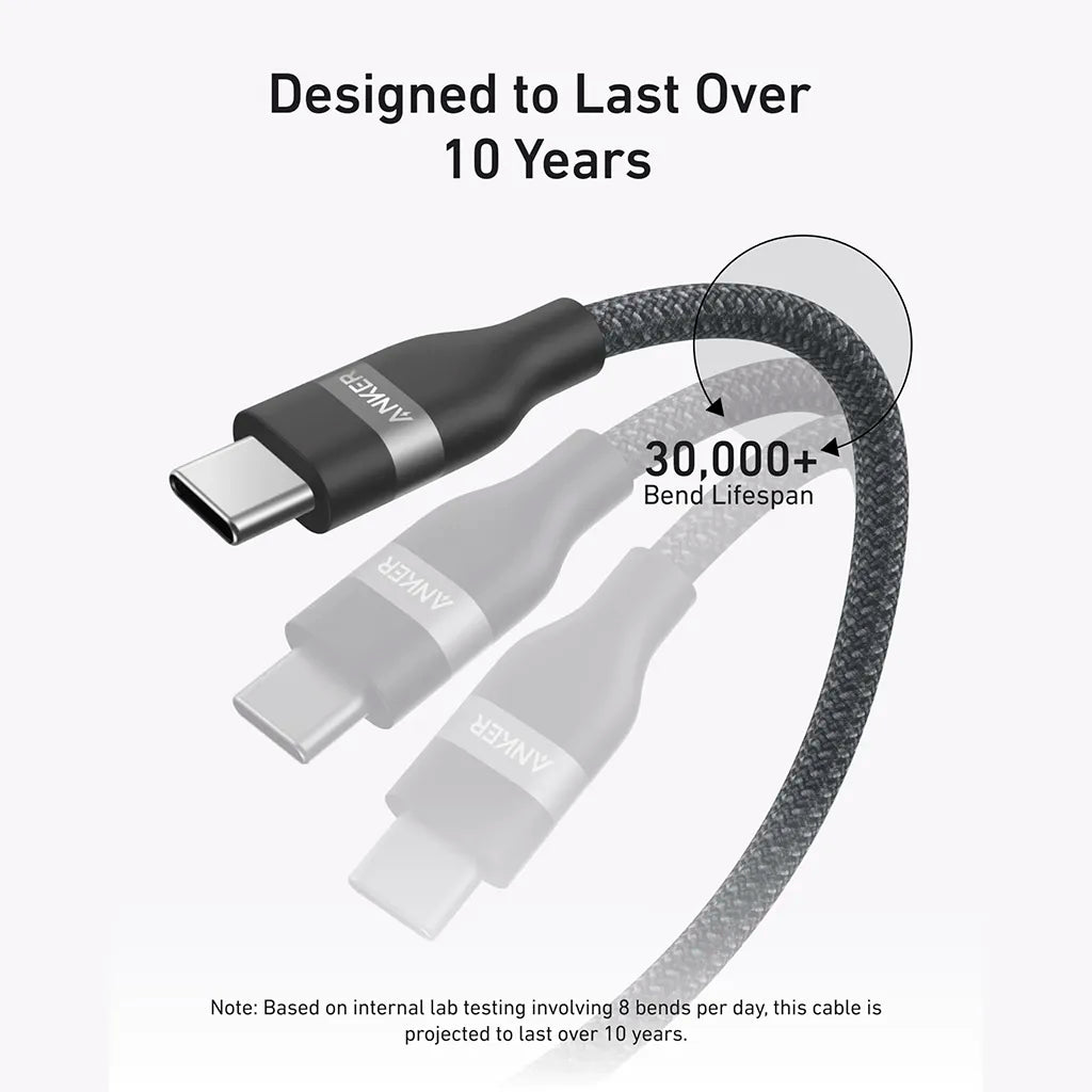 Cargador Anker Nano de 45W con Pantalla Inteligente y cable USB-C