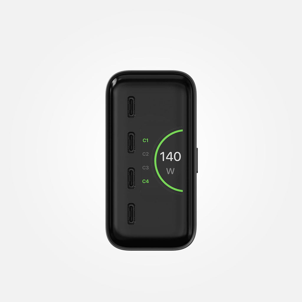 Cargador de escritorio ChargeView de 140W GaN - Satechi
