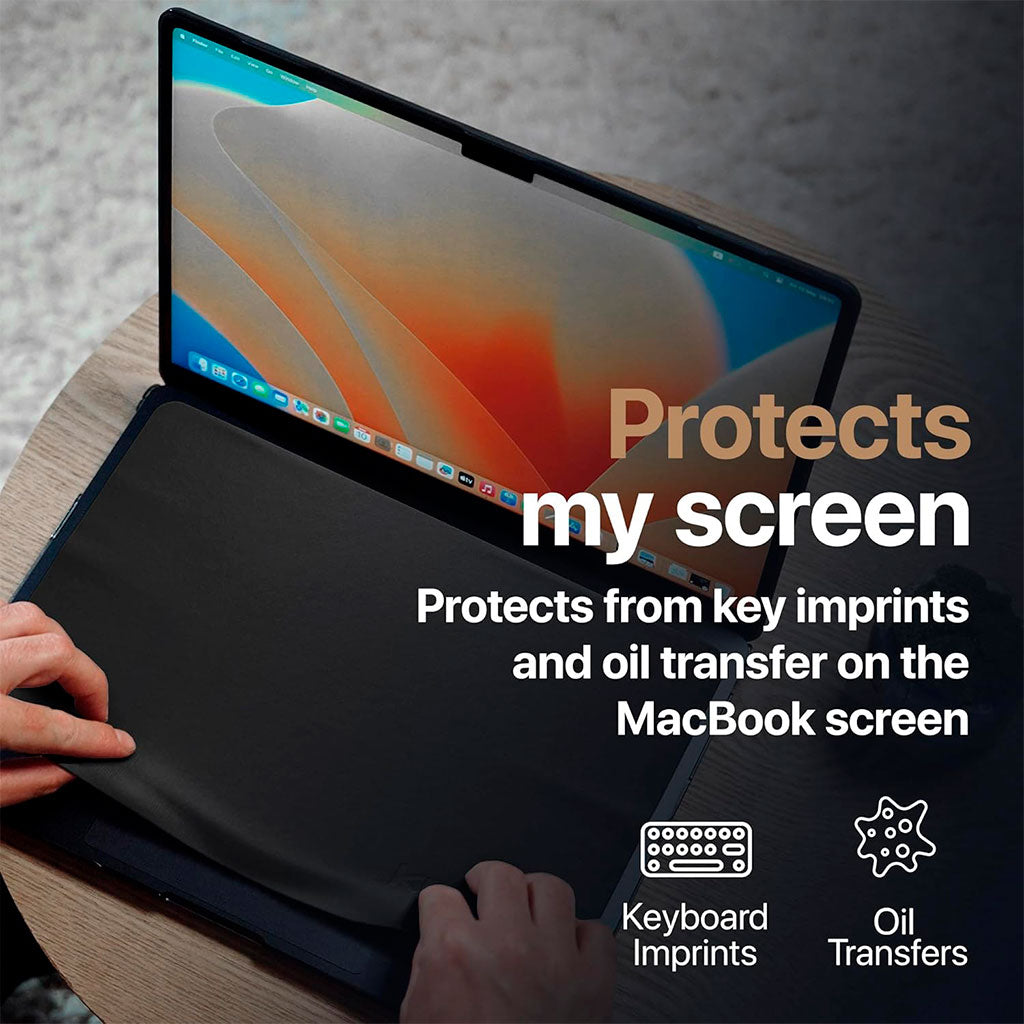 Ghostblanket Kuzy - Paño de limpieza de microfibra premium MacBook 13" 14" !5 y 16" - 3 Pack