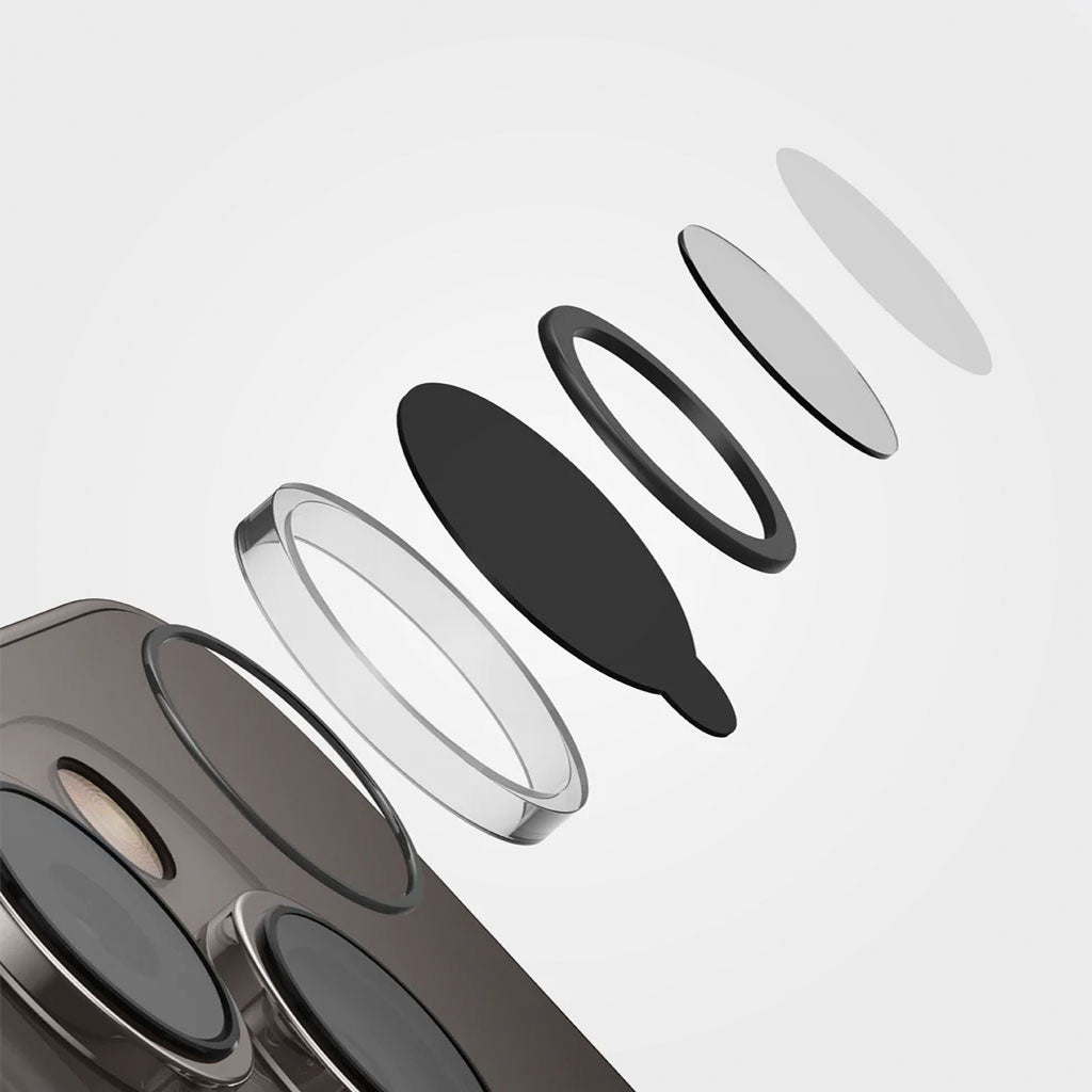 Uniq Optix protector de cámaras para iPhone 14 Pro/Pro Max, 15 Pro/Pro Max, 16 Pro/Pro Max, 17 Pro/Pro Max