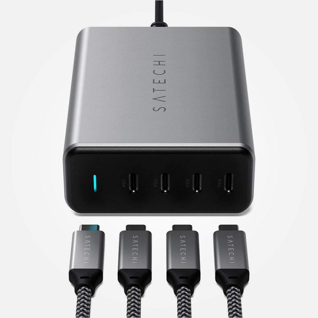 Cargador GaN 4 puertos USB-C de 165W - Satechi