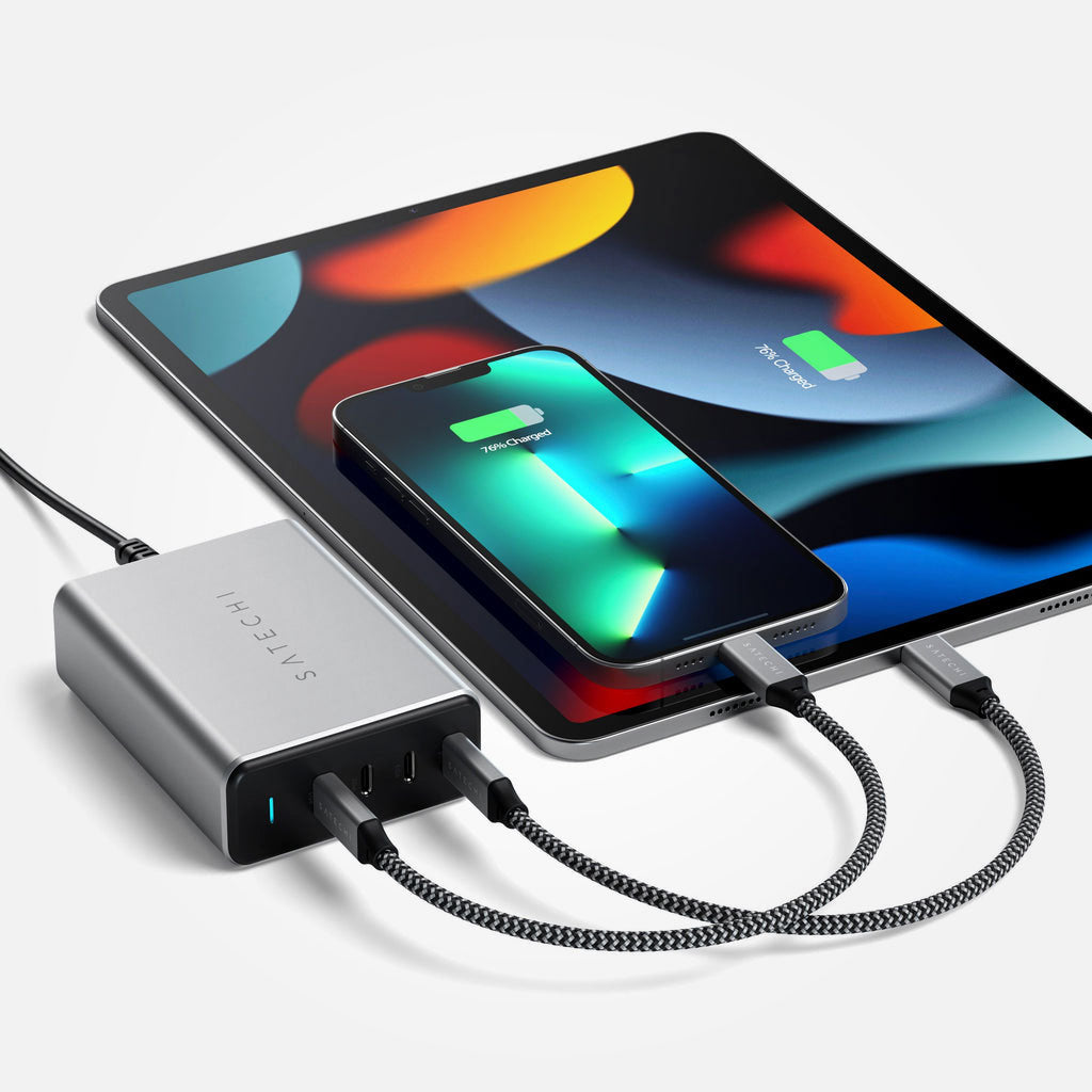 Cargador GaN 4 puertos USB-C de 165W - Satechi