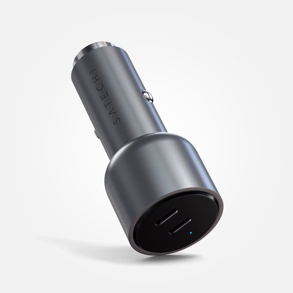 Cargador Dual USB-C PD para Carro de 40W - Satechi