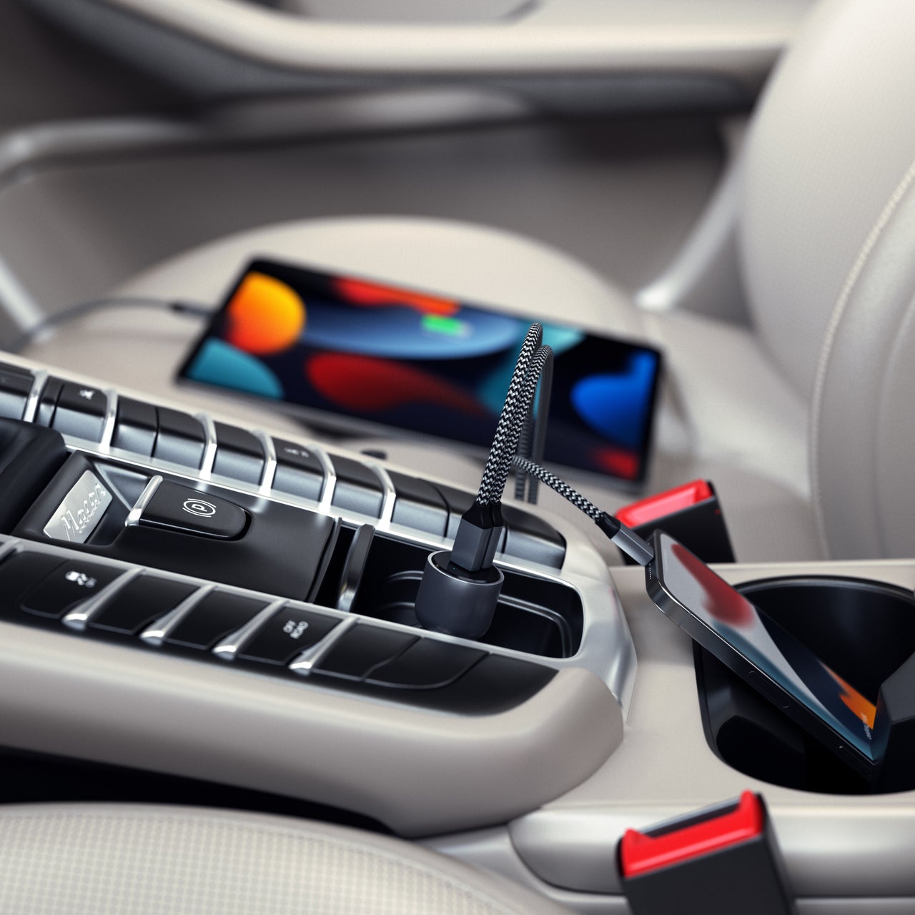 Cargador Dual USB-C PD para Carro de 40W - Satechi