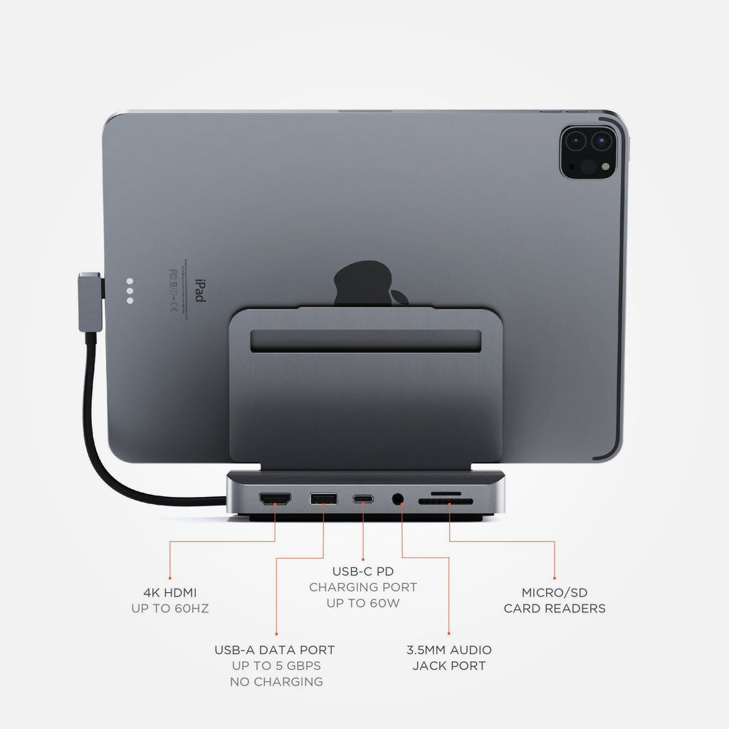 Aluminum Stand & Hub para iPad Pro - Satechi