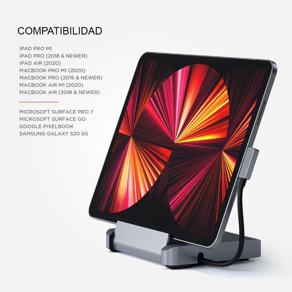 Aluminum Stand & Hub para iPad Pro - Satechi