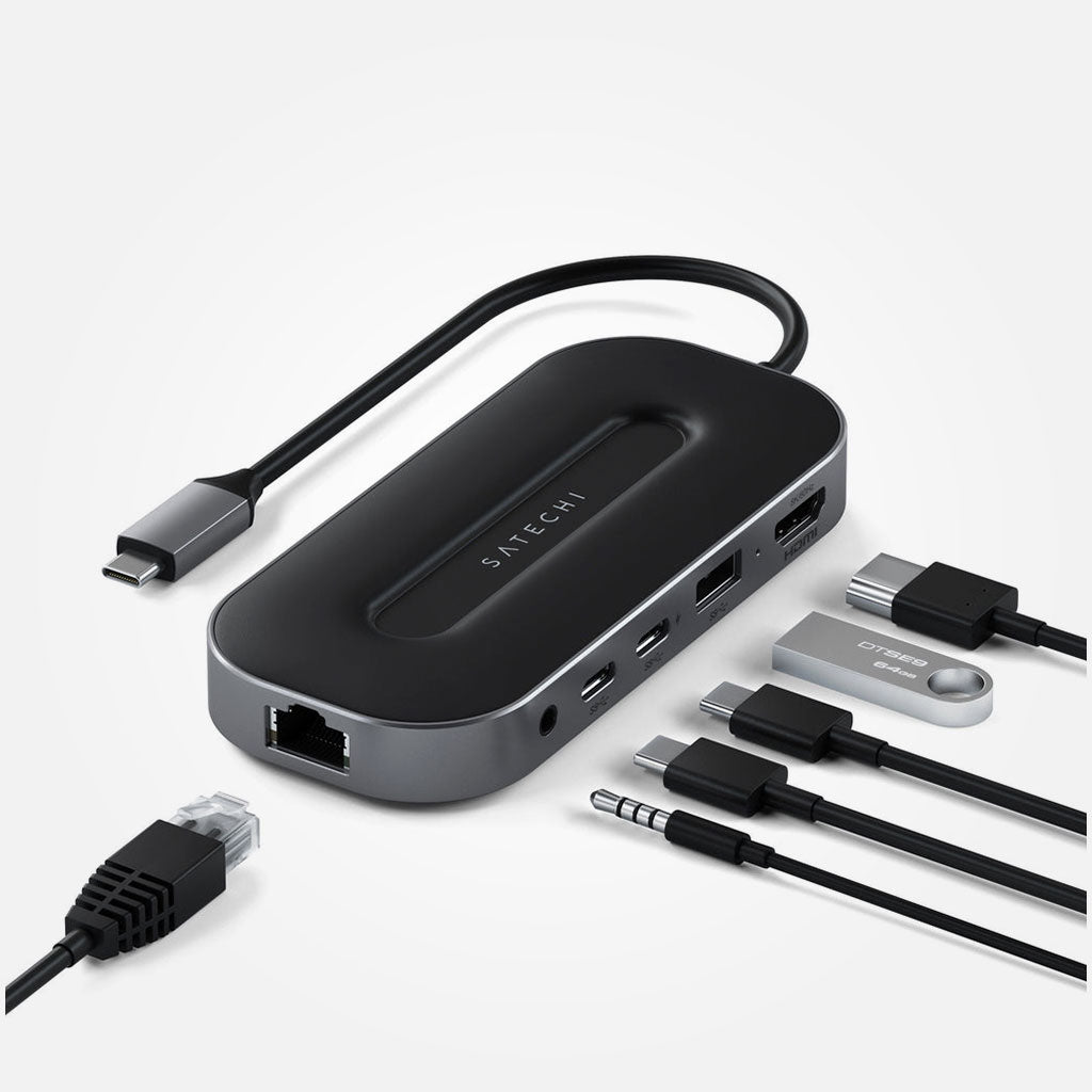 Hub USB-4 Multipuerto W2.5G Ethernet - Satechi