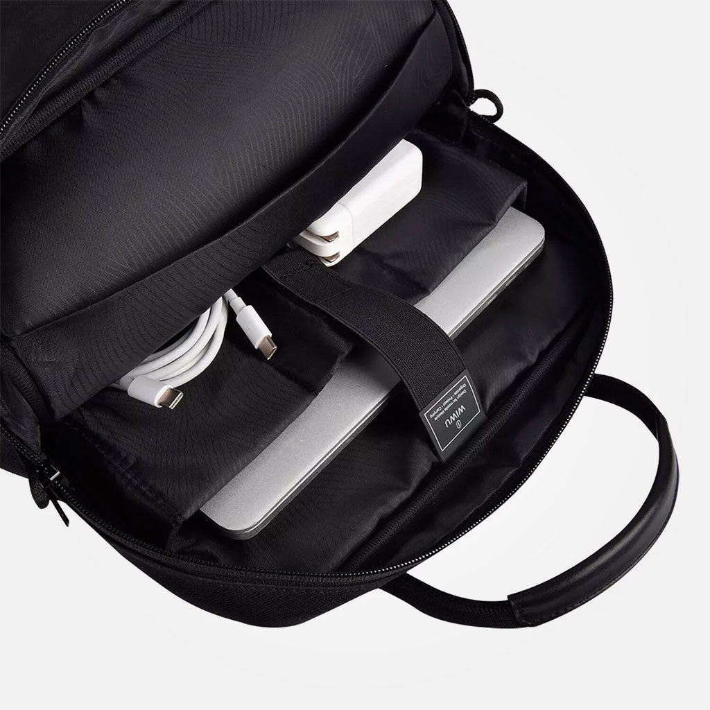 Alpha Vertical Layer Bag - Negro