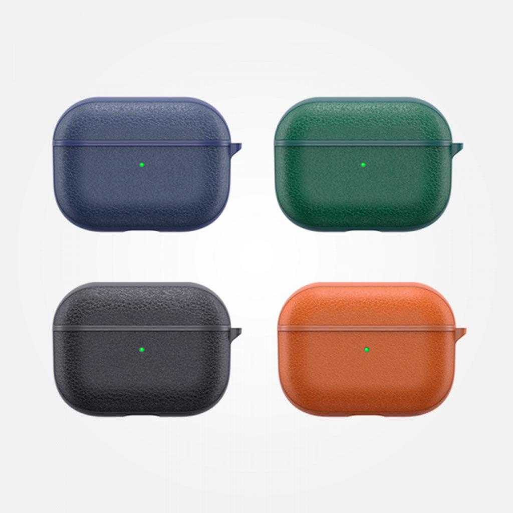 Wiwu Calfskin Genuine Leather AirPods Pro case