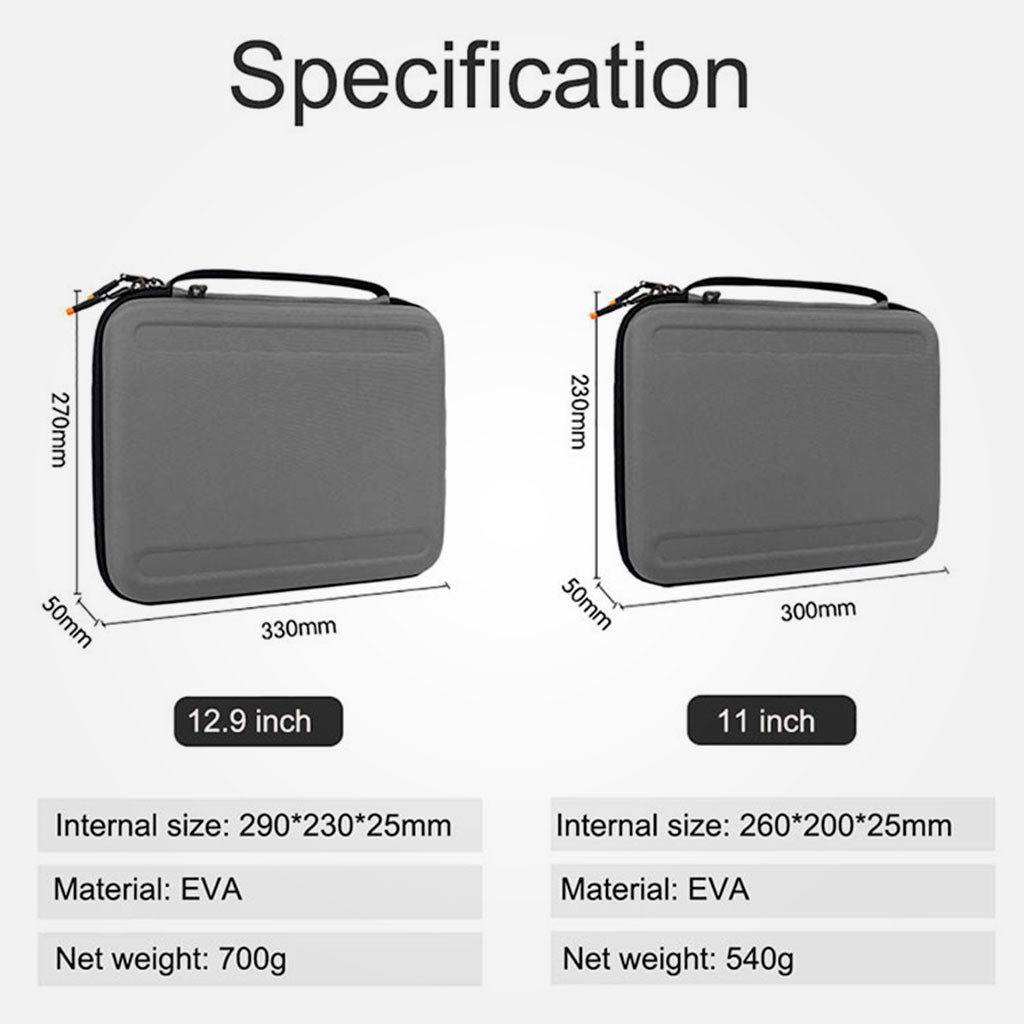 HardShell Bag Wiwu para iPad 11" & 12.9" Pro
