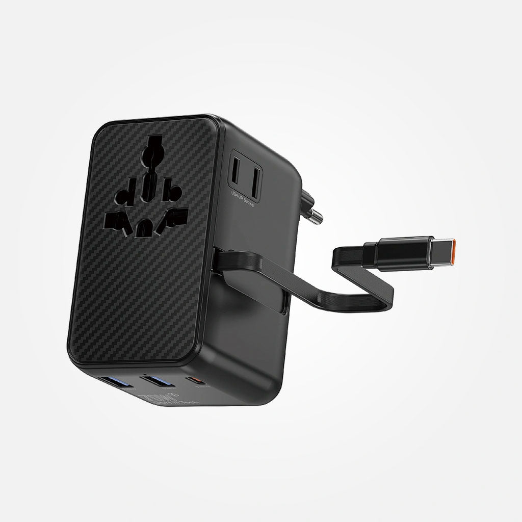 Cargador Universal viajero de 70W GaN con carga rápida - Wiwu