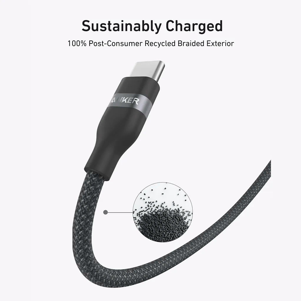 Cargador Anker Nano de 45W con Pantalla Inteligente y cable USB-C