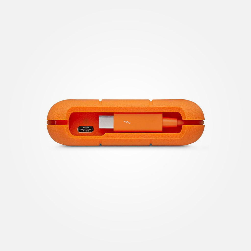 LaCie - Disco Duro Externo 5TB  Rugged USB-C