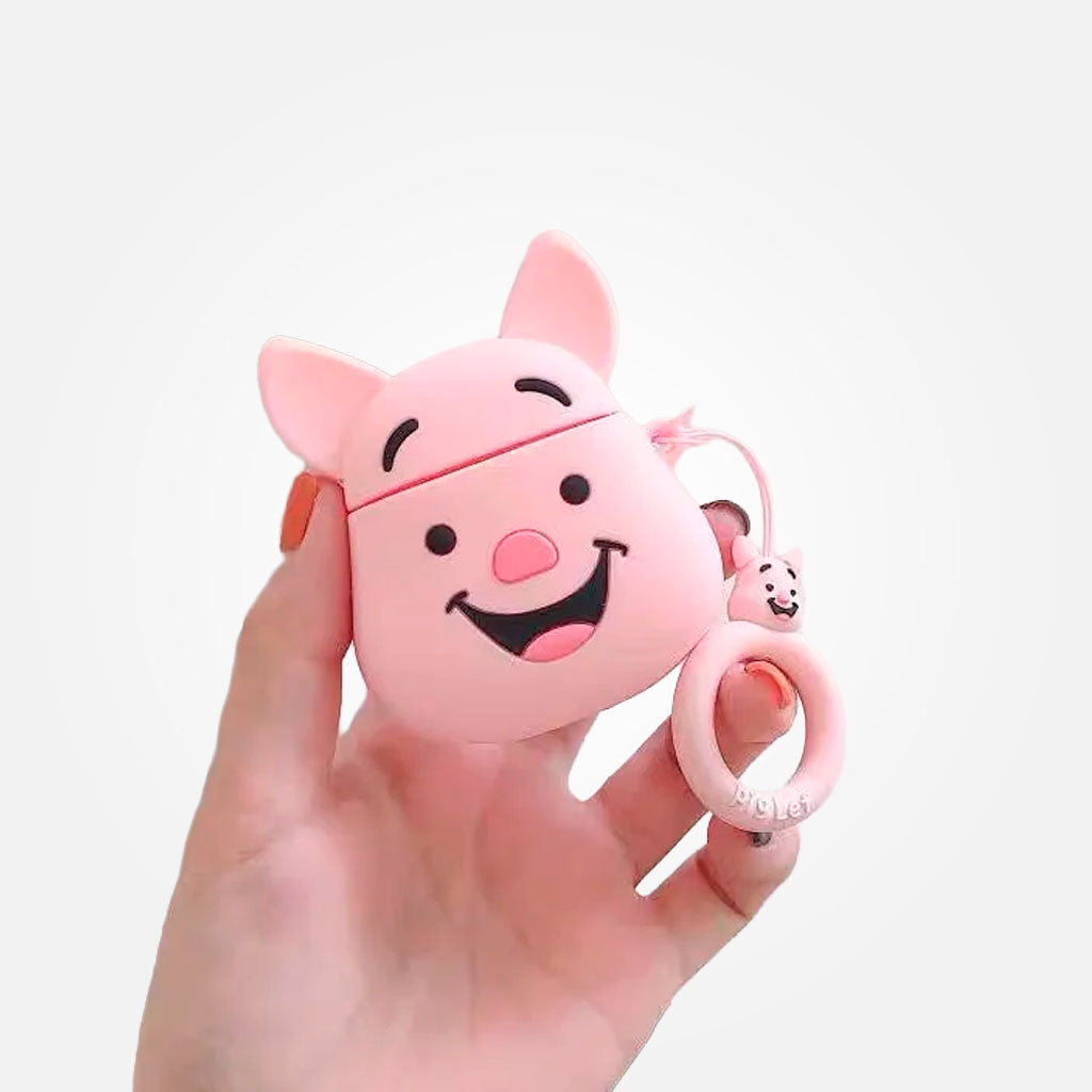 Case protector con diseño animado para AirPods de Apple