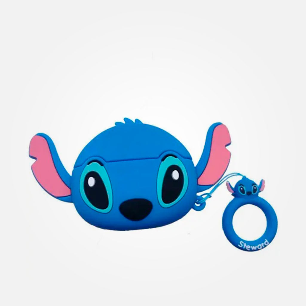 Case protector con diseño animado para AirPods de Apple