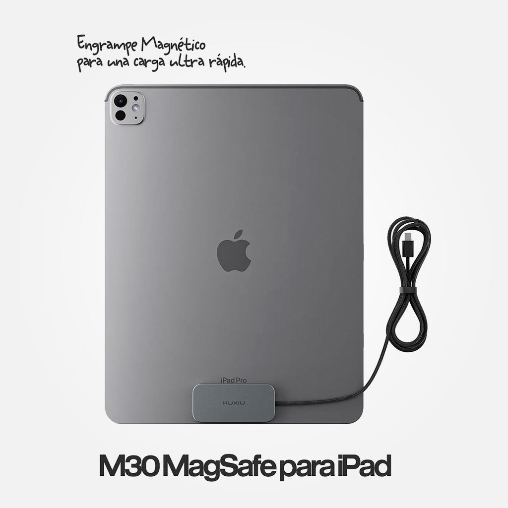 Cargador inalámbrico magnético KU XIU de 35w para iPad Pro 11 y Pro 13 M4