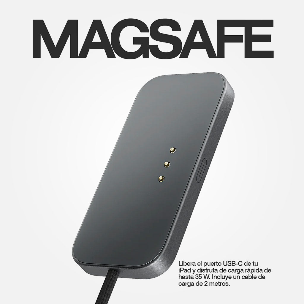 Cargador inalámbrico magnético KU XIU de 35w para iPad Pro 11 y Pro 13 M4