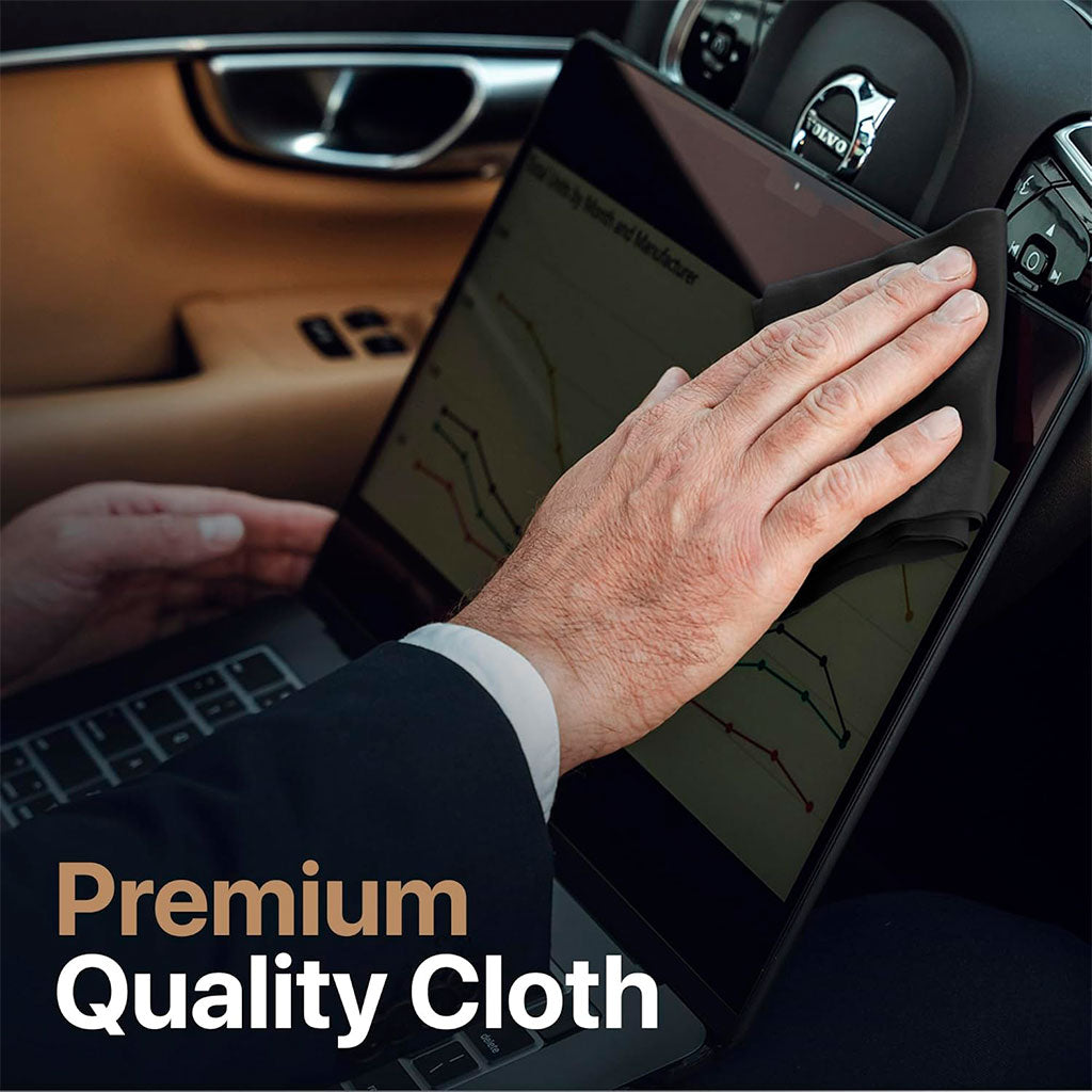 Ghostblanket Kuzy - Paño de limpieza de microfibra premium MacBook 13" 14" !5 y 16" - 3 Pack