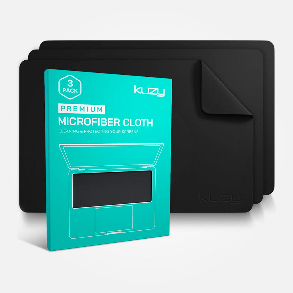 Ghostblanket Kuzy - Paño de limpieza de microfibra premium MacBook 13" 14" !5 y 16" - 3 Pack