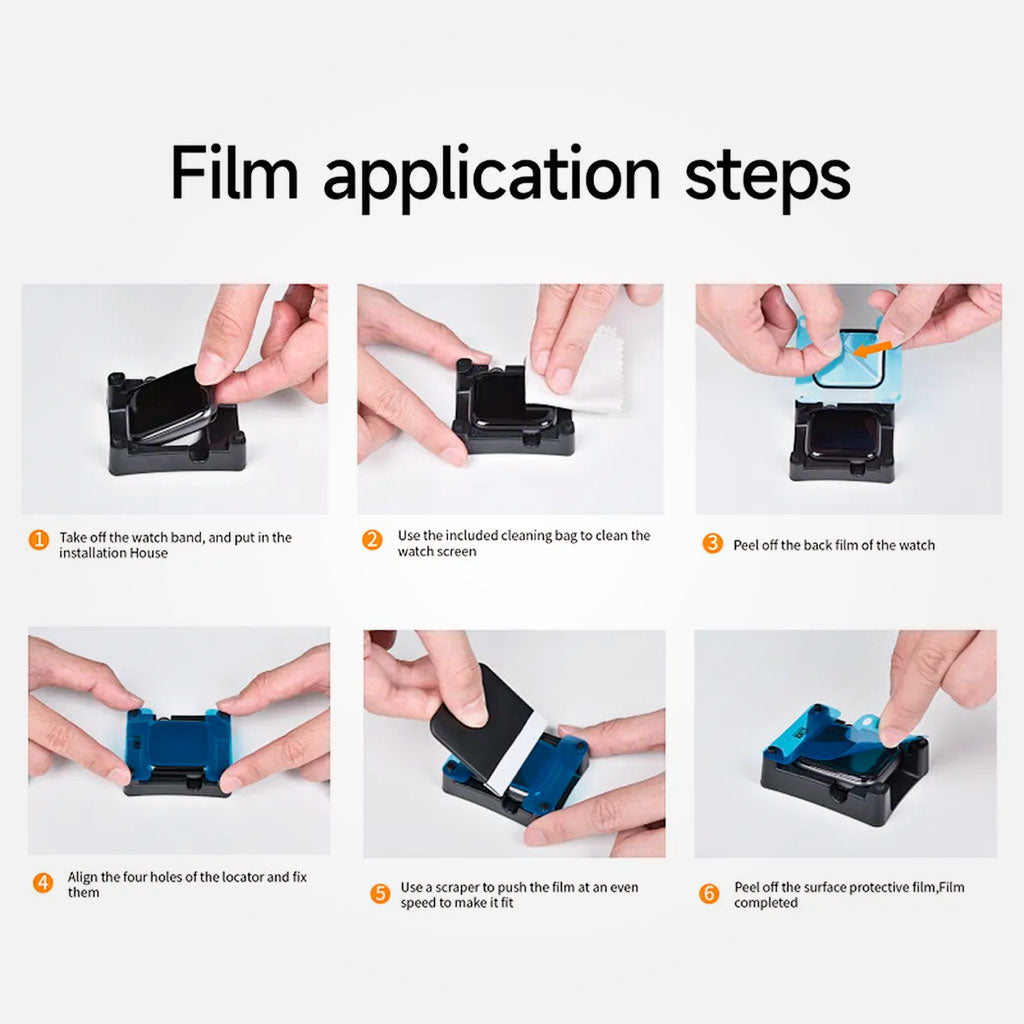 Protector de Pantalla de vidrio para Apple Watch Ultra 3 / 2 / 1