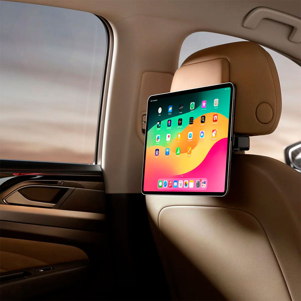 KUXIU - Soporte magnético inalámbrico para asiento trasero de carro - iPad Pro 13"-M4 (2024)