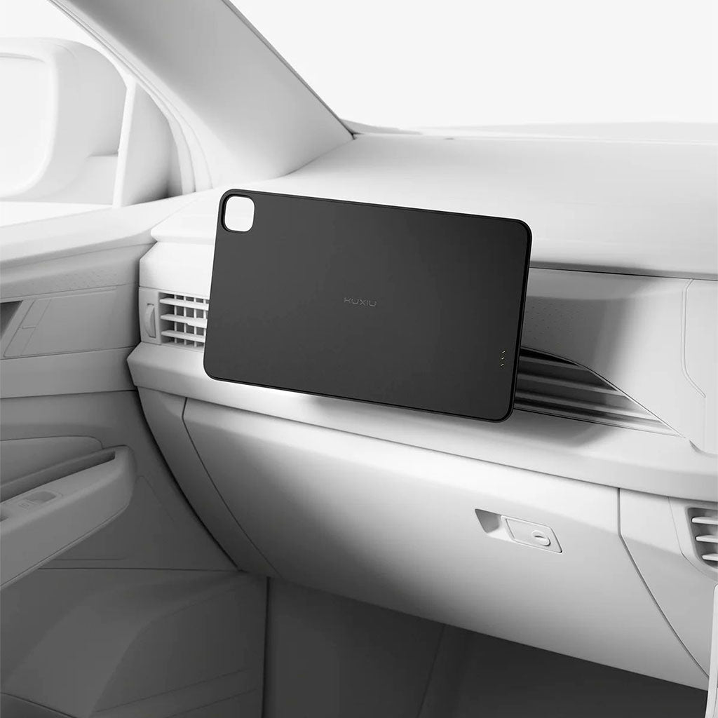 KUXIU - Soporte magnético inalámbrico para asiento trasero de carro - iPad Pro 13"-M4 (2024)