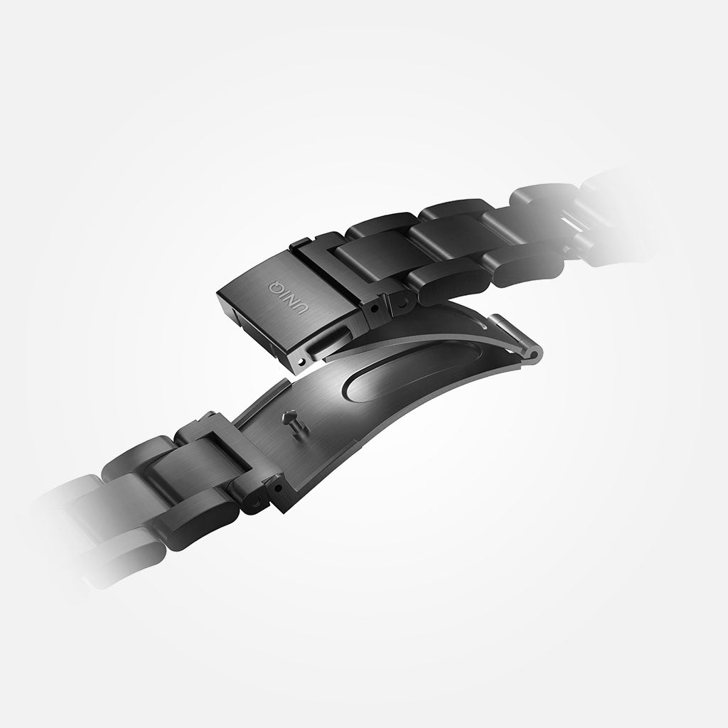Uniq OSTA Correa de Acero autoajustable para Apple Watch 49/45/44/42MM