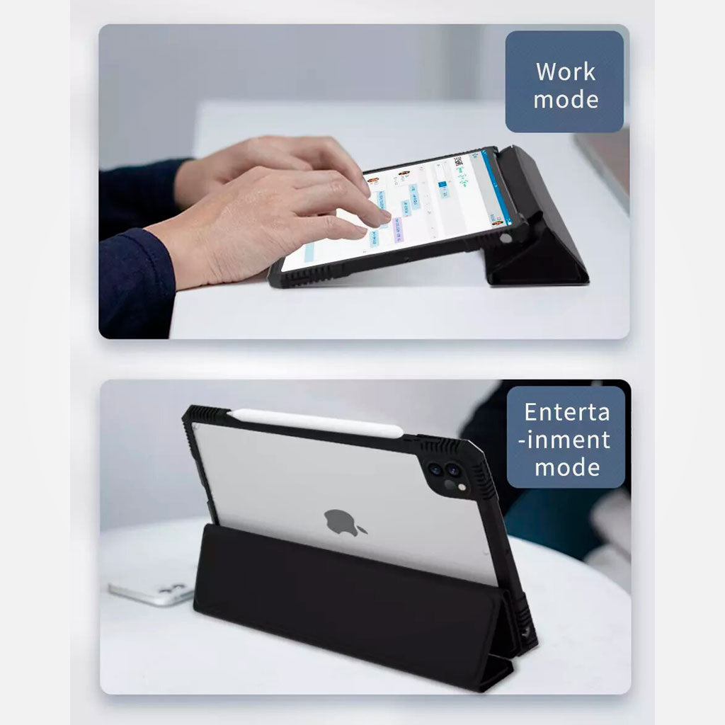 Bundle Wiwu Case y Protector de pantalla para iPad 9.7" - Azul
