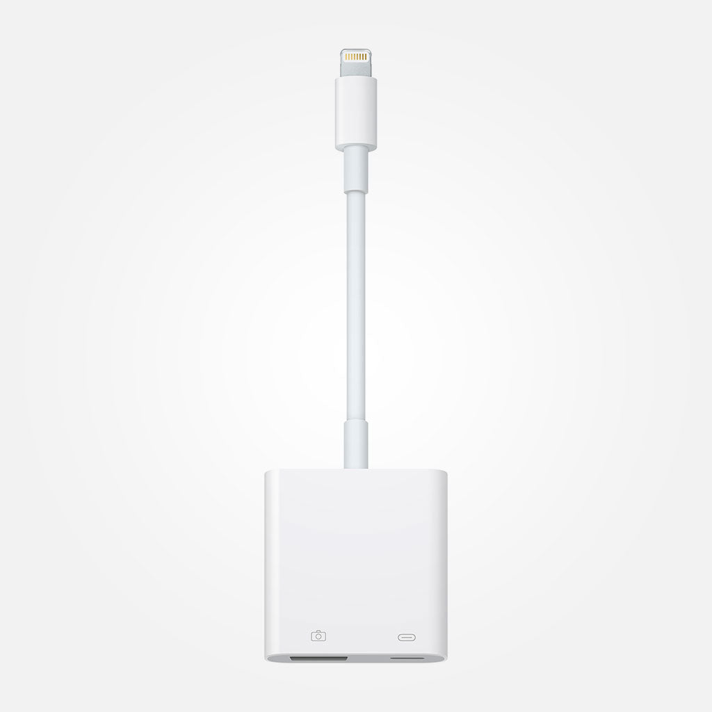 Adaptador Lightning a USB-A y Lightning para cámaras - Apple