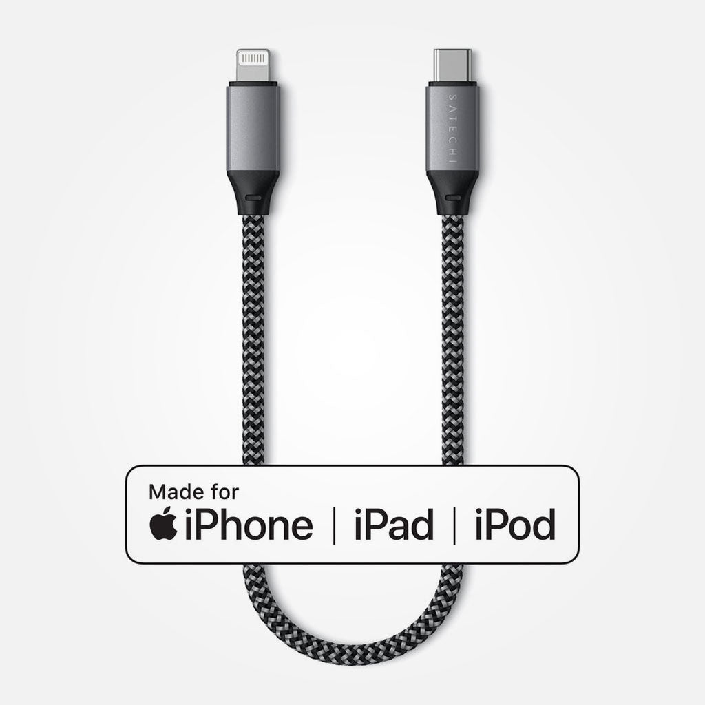 Cable USB-C a Lightning - 25cm - Satechi