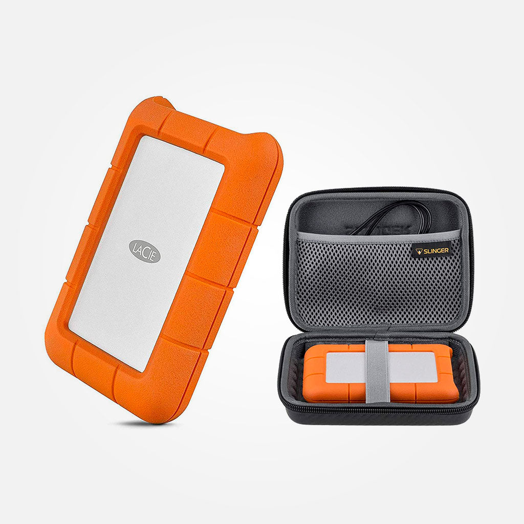 LaCie - Disco Duro Externo 2TB Rugged USB-C