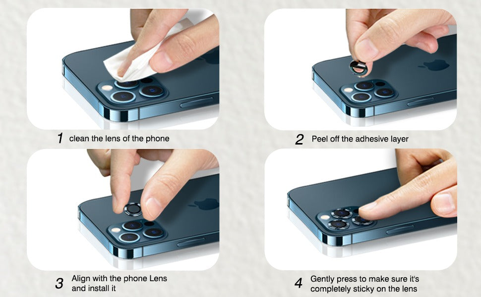 Wiwu Lens Guard Protector para iPhone - Silver
