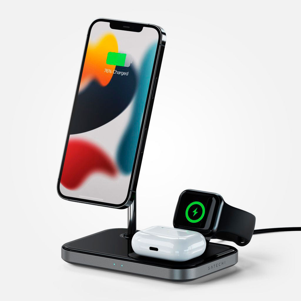 Wireless Charger Cargador De Carga Inalambrica Iphone Cargador