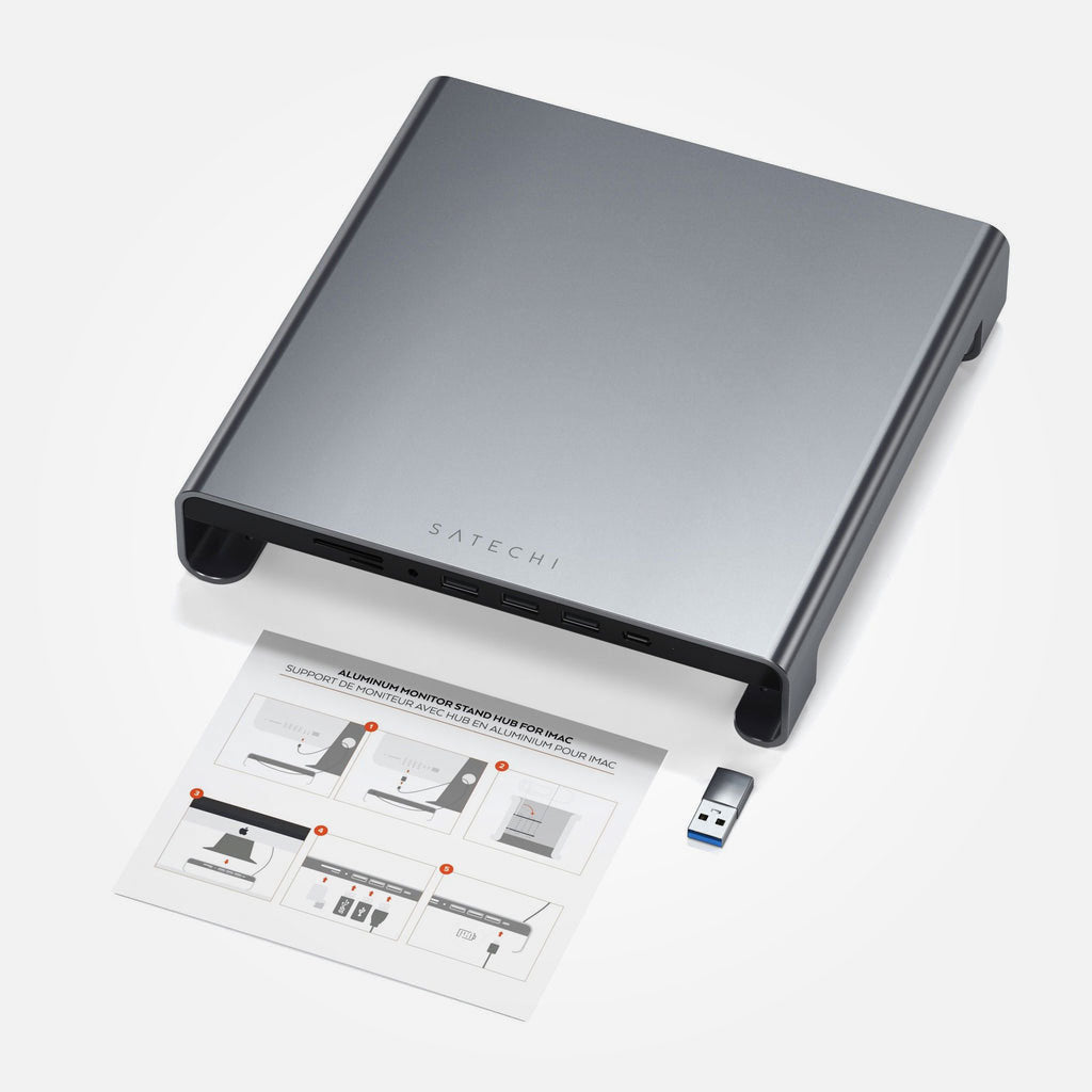 Type-C Aluminum Monitor Stand Hub Satechi