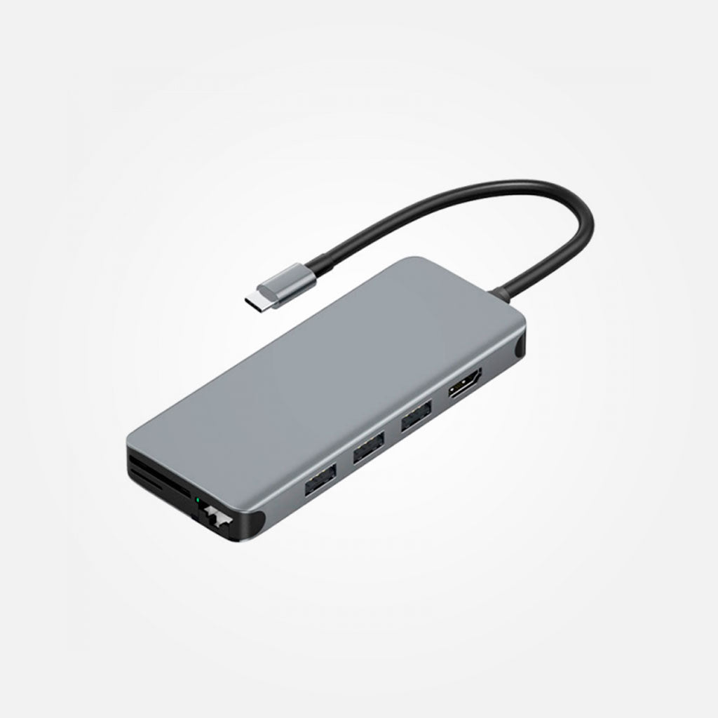 Hub USB-C 12 en 1 Wiwu