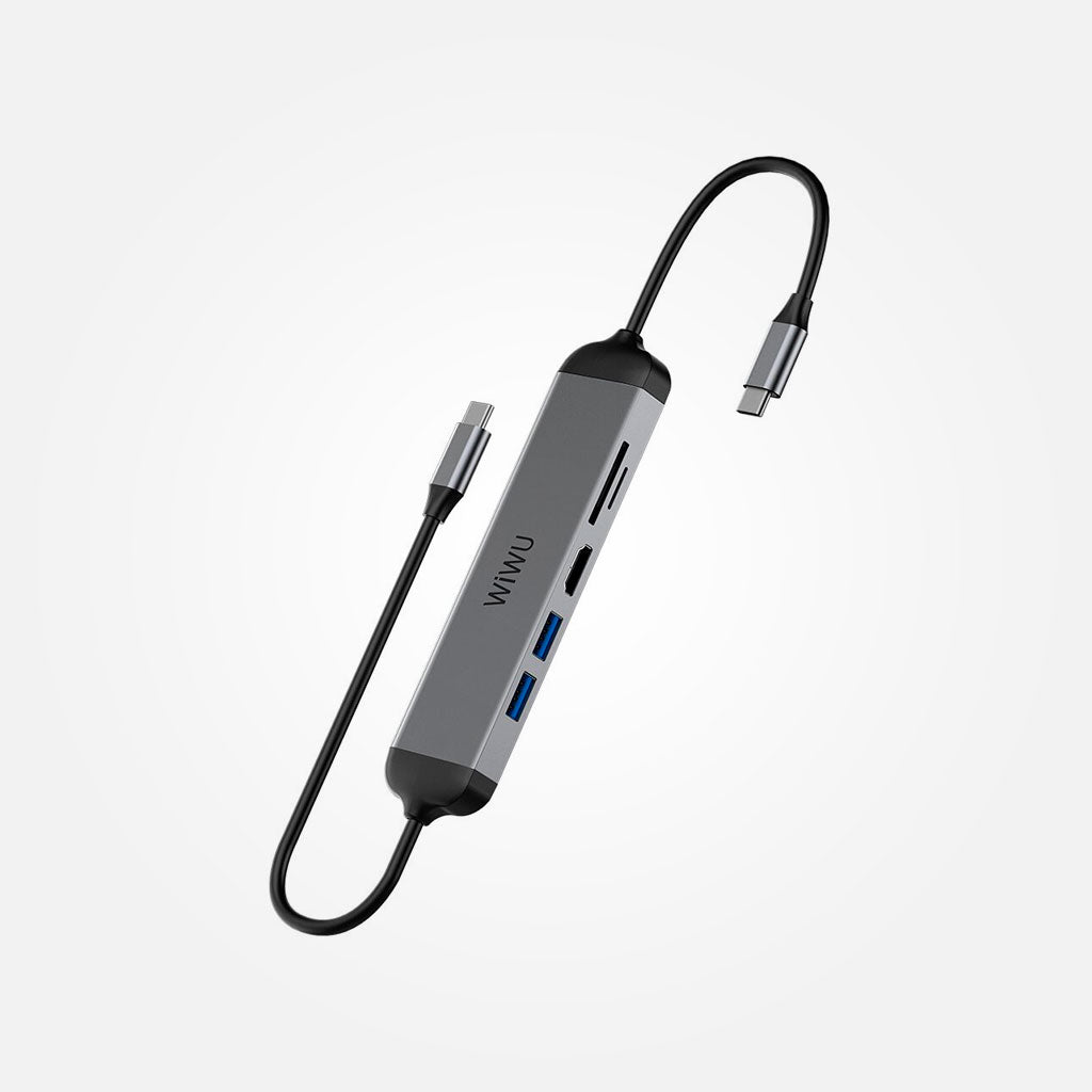 Hub USB-C 5 en 1 A521H Wiwu