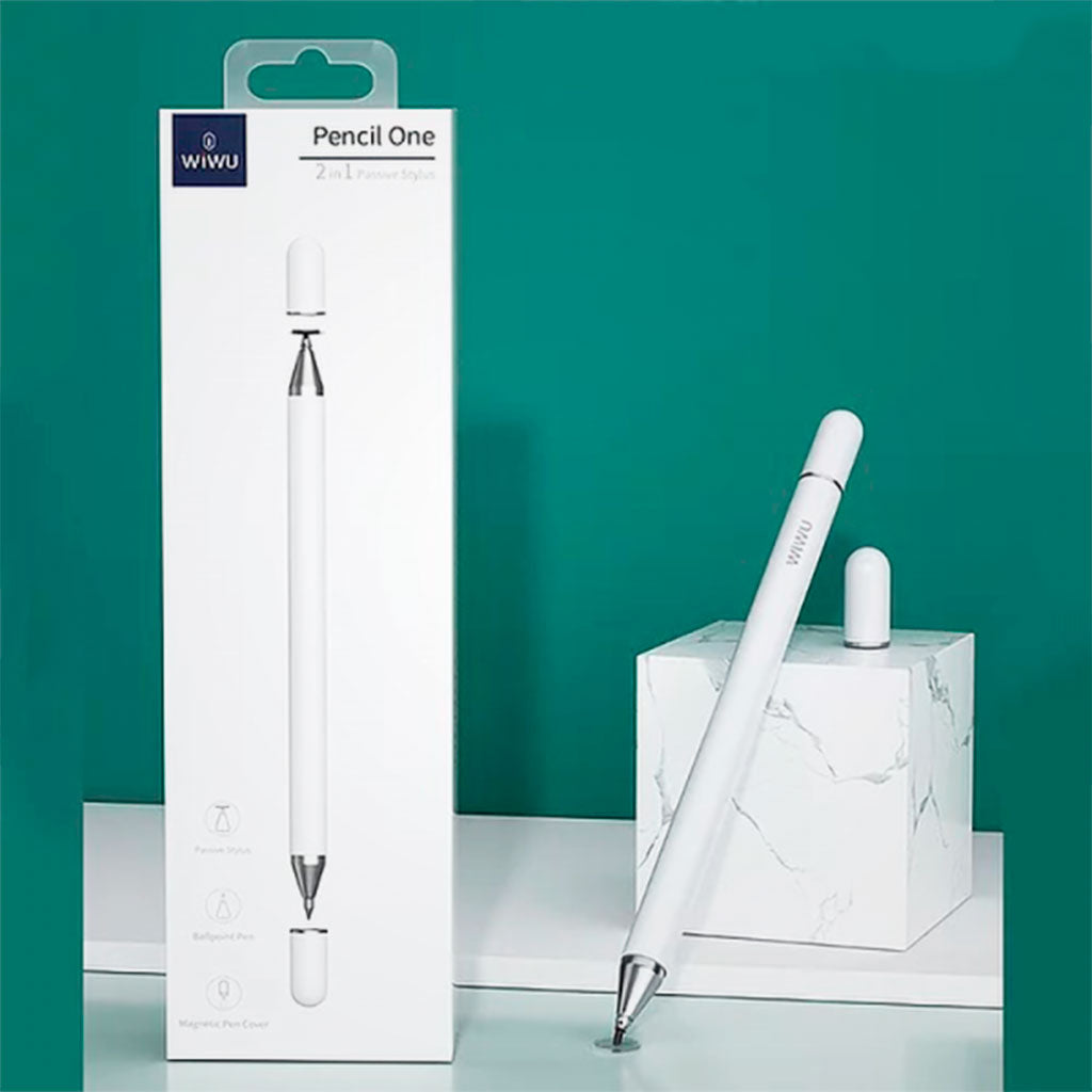 Wiwu Pencil One 2 en 1 Passive Stylus with magnetic Cover