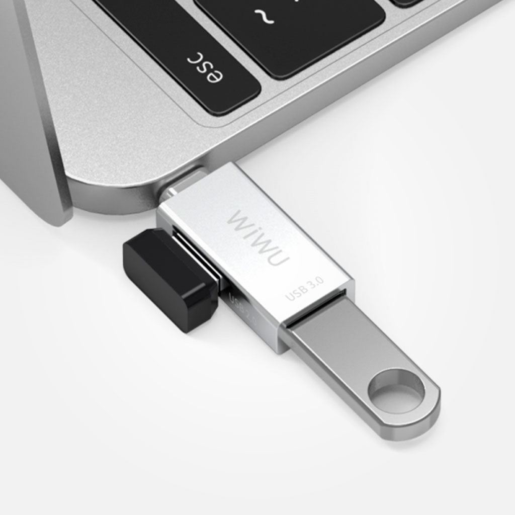 Adaptador USB-C T02 2 en 1